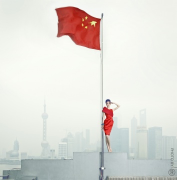 祖国万岁，杜鹃，Vogue，2009 ©陈漫 