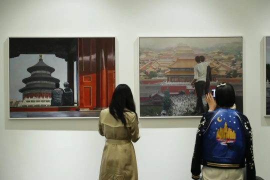 “绘画的故事 I”开幕现场 “绘画的故事 I”开幕现场