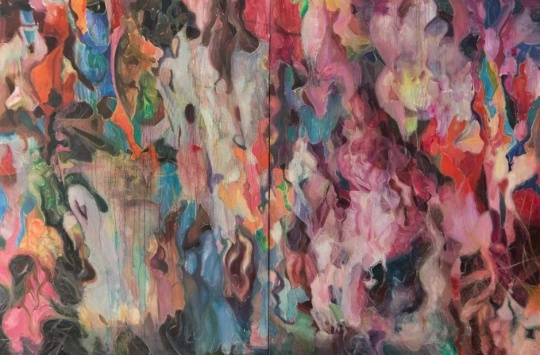 张海君 《一个人的四个灵魂》 200×300cm 布面油画 2017-2020 张海君 《一个人的四个灵魂》 200×300cm 布面油画 2017-2020