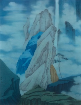 徐累《三体》66×51cm 纸本设色 2020 徐累《三体》66×51cm 纸本设色 2020