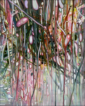 陈澈《Growth（Nerves ）》150×120cm 布面丙烯 2021 