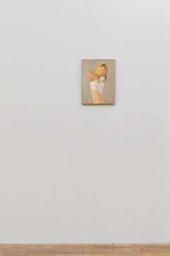 吉迪恩·鲁宾 《无题》  40.5x30.5cm 亚麻布面油画 2021 