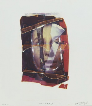 《面孔》 40 x 35 cm 1988 《面孔》 40 x 35 cm 1988