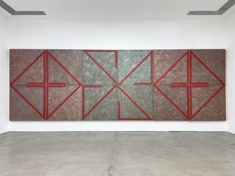 孟禄丁“朱砂”展览现场 孟禄丁“朱砂”展览现场