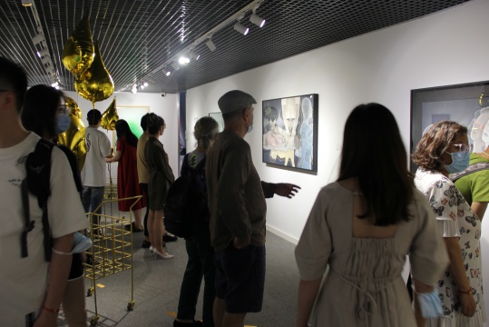 “云泥” 芳草地画廊开幕式现场 “云泥” 芳草地画廊开幕式现场