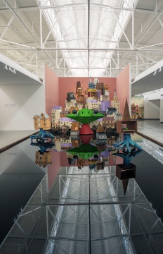 《没有天空的城堡》 展览现场 《没有天空的城堡》 展览现场