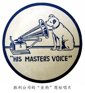 谈唱机唱片老广告