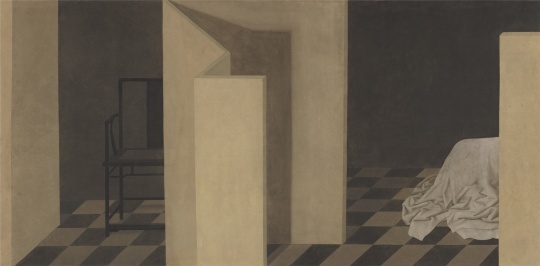 徐累 《迷失》 65×130.5cm 纸本 2004 徐累 《迷失》 65×130.5cm 纸本 2004