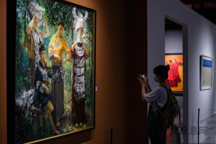 第五届中国油画展重庆开展 以艺术展时代变迁