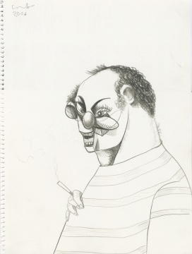 乔治·康多《无题》 33.7 x 25.4 cm 纸本炭笔 2006 © 乔治·康多,私人收藏,摄影:乔治·康多工作室 乔治·康多《无题》 33.7 x 25.4 cm 纸本炭笔 2006 © 乔治·康多,私人收藏,摄影:乔治·康多工作室