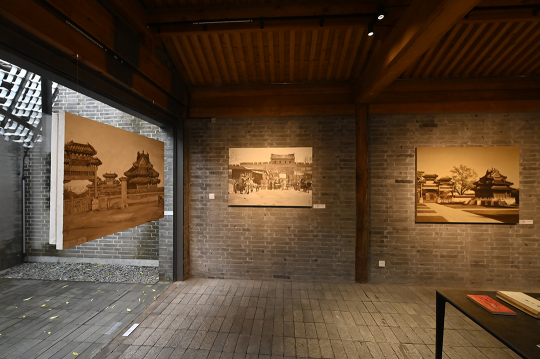 第一部分“消逝的老北京城”展览现场 第一部分“消逝的老北京城”展览现场