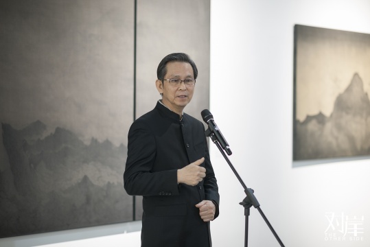中国美术家协会副主席何家英致辞1 