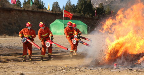 冬季防火，沃飞长空受邀参与郑州市森林火灾应急演练