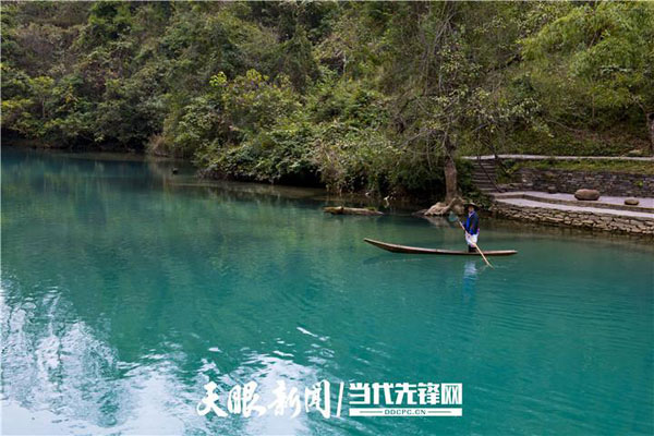 （中首）山色幽幽 碧水盈盈 荔波小七孔冬景惹人醉
