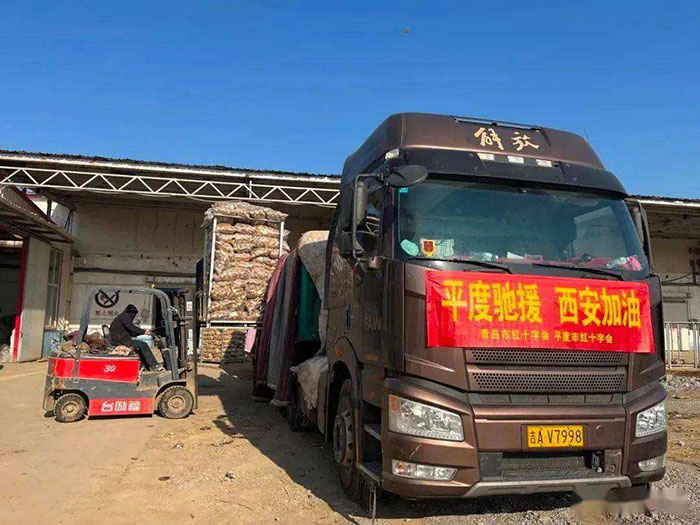 千里奔赴 只为西安市民疫情下有菜吃