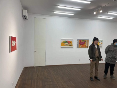 王兴杰个展“夸富宴”展览现场 