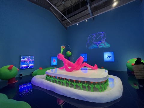 “奥斯汀·李:人间乐园”,木木美术馆展览现场 “奥斯汀·李:人间乐园”,木木美术馆展览现场