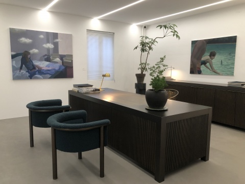 展览“间有闲时多云到阴”现场 展览“间有闲时多云到阴”现场