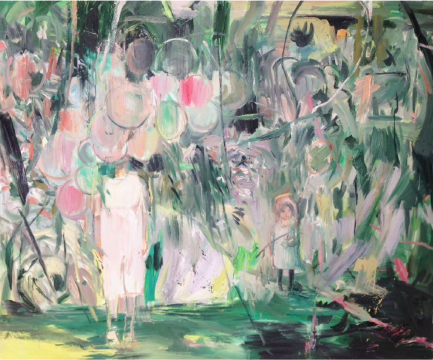 迟晖《气球》 180×150cm 布面油画 2016 © 迟晖, 图片由艺术家提供 迟晖《气球》 180×150cm 布面油画 2016 © 迟晖, 图片由艺术家提供