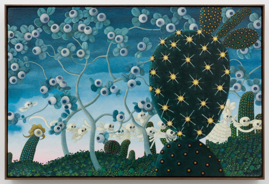 张弓 ZHANG Gong，我的灵 1 My Soul 1，2020，布面油画 oil on canvas，40.2×60.2 cm，41.5×61.5 cm, framed 