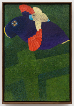 张弓 ZHANG Gong，我的灵 3 My Soul 3，2020，布面油画 oil on canvas，30×20.3 cm，31.5×21.8 cm, framed 