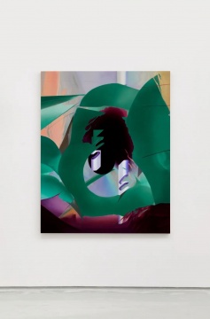 王文婷 《熔岩上的迷藏》 200×160cm 布面油画 2022 王文婷 《熔岩上的迷藏》 200×160cm 布面油画 2022