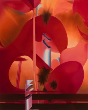 王文婷《婚典》 200×160cm 布面油画 2021 王文婷《婚典》 200×160cm 布面油画 2021