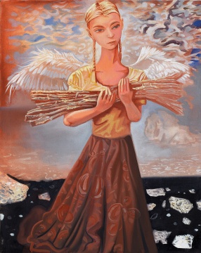 熊宇 《海与岸》 2020 布面油画 50×40cm 熊宇 《海与岸》 2020 布面油画 50×40cm