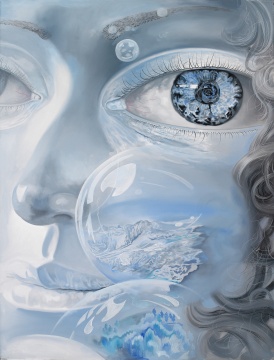 熊宇 《影中的世界》 2021 布面油画 200×150cm 熊宇 《影中的世界》 2021 布面油画 200×150cm