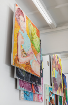 陈小果个展“居民”展览现场 陈小果个展“居民”展览现场