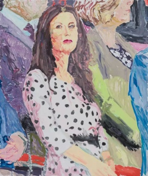 《居民-总监》198×168cm 布面油画 2021· 《居民-总监》198×168cm 布面油画 2021·