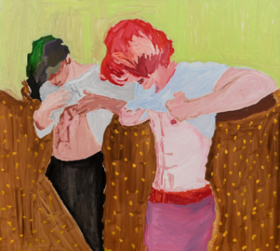 《居民-The Boys》180×200cm 布面油画 2021 《居民-The Boys》180×200cm 布面油画 2021