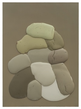 《惰的堕》220x160x9cm 木板·丙烯 2022 《惰的堕》220x160x9cm 木板·丙烯 2022