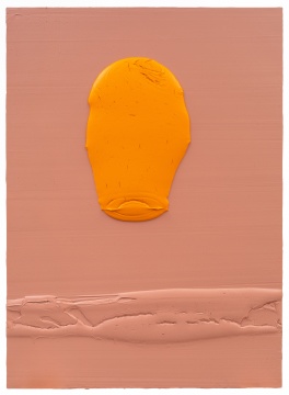 《偏左了一些》220×160×12 cm 木板丙烯 2022 《偏左了一些》220×160×12 cm 木板丙烯 2022