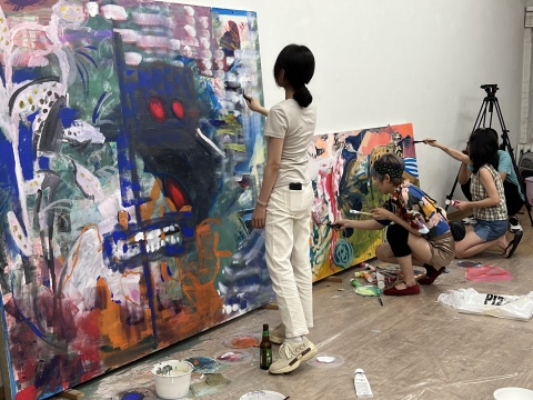 蔡锦空间“ONS”小组出没!7小时的绘画狂欢 蔡锦空间“ONS”小组出没!7小时的绘画狂欢