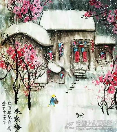 中国画与水彩画的区别