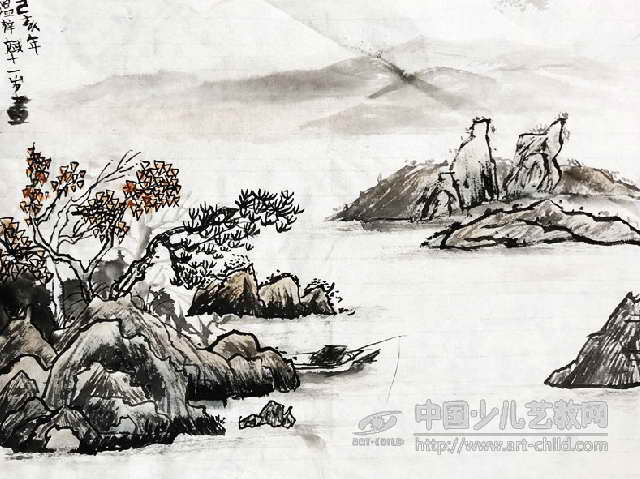 水墨画，中国风的极致之美