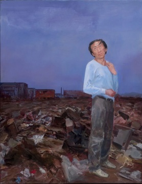 《失忆者》240×190cm 布面丙烯 2006 《失忆者》240×190cm 布面丙烯 2006