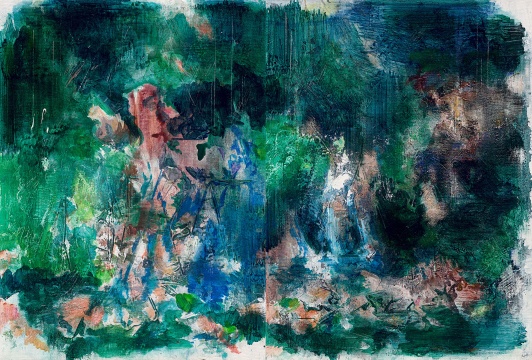 《沧浪幽迹10》80×120cm 布面丙烯 2017-2021 《沧浪幽迹10》80×120cm 布面丙烯 2017-2021
