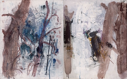 《无题四》布面丙烯 50x80cm 《无题四》布面丙烯 50x80cm