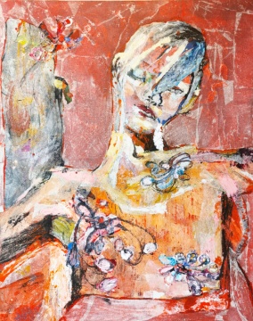 张梦宸《窗前风景之暖暖的阳光》150×120cm 布面综合材料 2022 张梦宸《窗前风景之暖暖的阳光》150×120cm 布面综合材料 2022