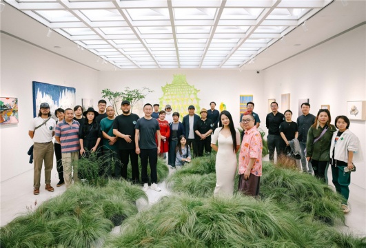 参展艺术家合照 参展艺术家合照