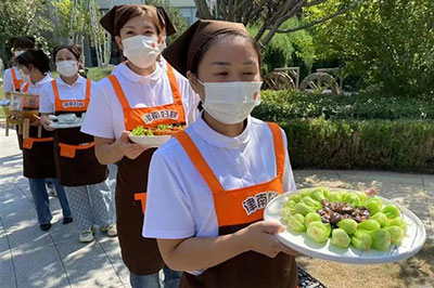 津沽稻花香四溢 巾帼花式庆丰收