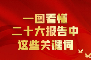 未来怎么干？看懂二十大报告中的这些关键词