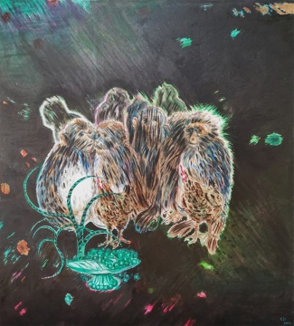 《静物6#》200X180cm 布面油画 2021-2022 《静物6#》200X180cm 布面油画 2021-2022