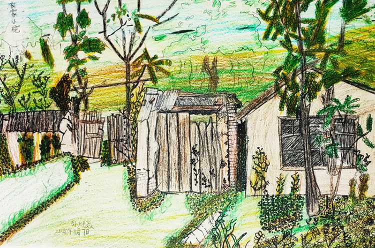 儿童画笔下的农家小院——素雅恬静，最抚人心！