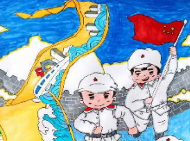 《 党在我心》-选自《奔流·小作家》全国中小学生全息作文大赛获奖作品