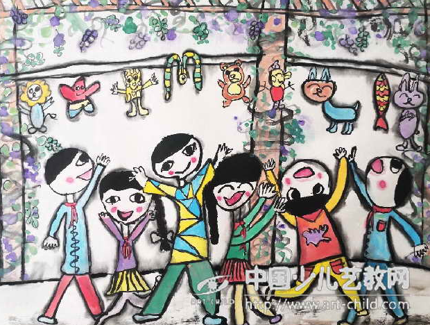 《美丽的校园我的家》-选自《奔流·小作家》全国中小学生全息作文大赛获奖作品