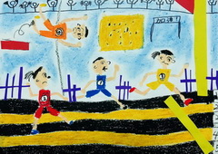 《蓉城小学生迎接大运会 》-选自《奔流·小作家》全国中小学生全息作文大赛获奖作品