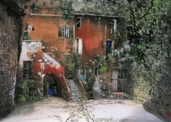 刘懋善 - 美轮美奂的风景绘画作品